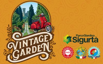 Vespa raduno nazionale “Vintage Garden” a Valeggio sul Mincio (VR)