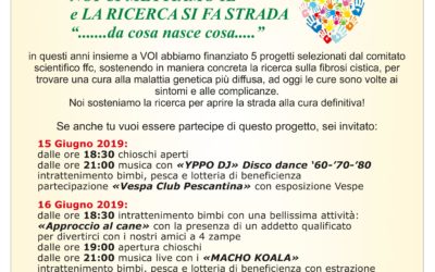 8^ EDIZIONE DI: «FESTA PER LA RICERCA FC» – 15 e 16 giugno – Valgatara