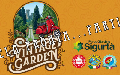 Miscela pronta…partiamo! Al Vespa raduno nazionale “Vintage Garden” a Valeggio sul Mincio (VR)